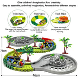 Voiture Dinosaure: Circuit t rex