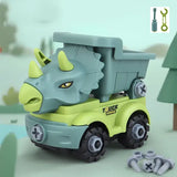 Voiture Dinosaure: Jeu construction voiture dinosaure