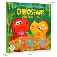 Dinosaure en Jouet: Jeu Montessori dinosaure