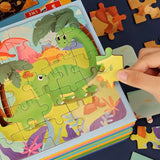 Puzzle Dinosaure: Livre puzzle dinosaure