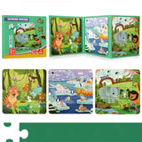 Puzzle Dinosaure: Livre puzzle dinosaure