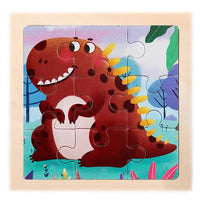 Puzzle Dinosaure: Puzzle 3d en bois t rex