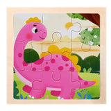 Puzzle Dinosaure: Puzzle 3d en bois t rex