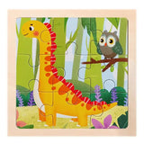 Puzzle Dinosaure: Puzzle 3d en bois t rex