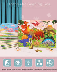 Puzzle Dinosaure: Puzzle 3d t rex