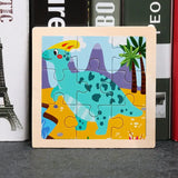 Puzzle Dinosaure: Puzzle 4 ans Dino