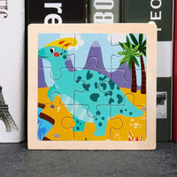 Puzzle Dinosaure: Puzzle 4 ans Dino