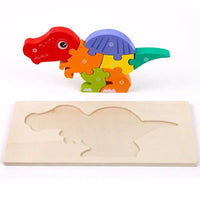 Puzzle Dinosaure: Puzzle 6 pièces Dino