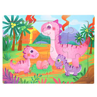 Puzzle Dinosaure: Puzzle bois dinosaure