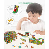 Puzzle Dinosaure: Puzzle Dino éduca