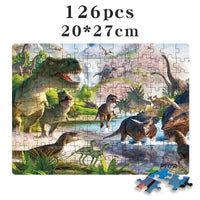 Puzzle Dinosaure: Puzzle dinosaure 150 pièces