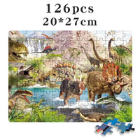 Puzzle Dinosaure: Puzzle dinosaure 150 pièces