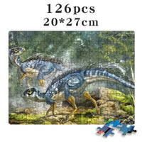 Puzzle Dinosaure: Puzzle dinosaures 100 pièces