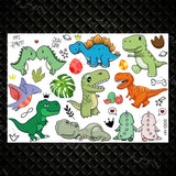 Tatouage Dinosaure: Tatouage dinosaure mignon