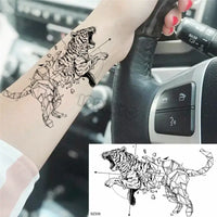 Tatouage Dinosaure: Tatouage dinosaure réaliste