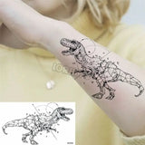 Tatouage Dinosaure: Tatouage dinosaure réaliste