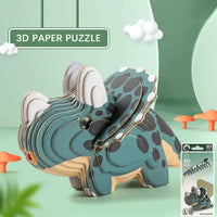 Puzzle Dinosaure: Triceratops puzzle